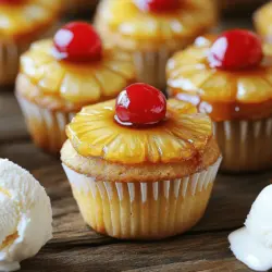 - Ananasscheiben - Maraschino-Kirschen - Zucker - Butter