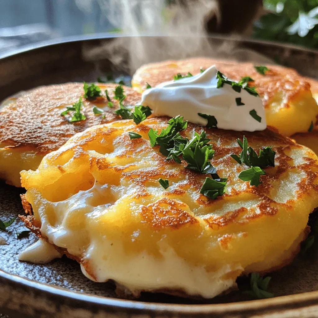 - 500 g Kartoffeln, geschält und gewürfelt - 150 g Frischkäse, weich - 100 g geriebener Käse (z.B. Gouda oder Cheddar)
