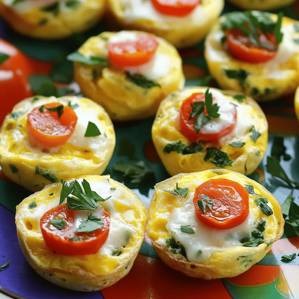 Um leckere Veggie und Cheese Omelet Bites zu machen, brauchen wir einige Hauptzutaten. Sie sind einfach zu finden und machen das Gericht köstlich. Hier sind die Zutaten, die du benötigst: - 6 große Eier - 1/4 Tasse Milch - 1/2 Tasse Paprika, fein gehackt - 1/4 Tasse Spinat, gehackt - 1/4 Tasse Kirschtomaten, halbiert - 1/2 Tasse geriebener Käse (Cheddar oder Mozzarella) - 1/4 Teelöffel Knoblauchpulver - Salz und Pfeffer nach Geschmack - Olivenöl oder Kochspray zum Einfetten