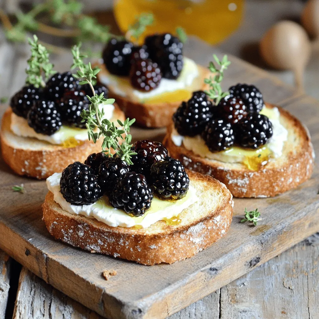 Für dein Goat Cheese Blackberry Grilled Cheese brauchst du folgende Zutaten: