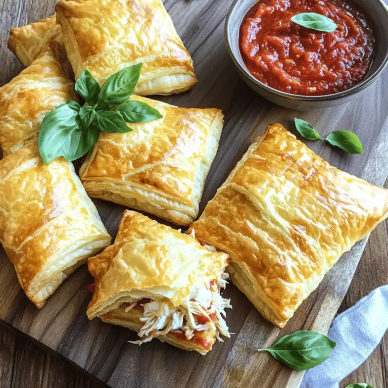 Chicken Parmesan Pillows sind leckere Teigtaschen, gefüllt mit Hühnchen und Käse. Diese italienischen Spezialitäten sind perfekt für ein Familienessen. Sie sind einfach zuzubereiten und schmecken köstlich. Die Kombination aus knusprigem Teig und cremiger Füllung macht sie zu einem Hit bei Kindern und Erwachsenen.