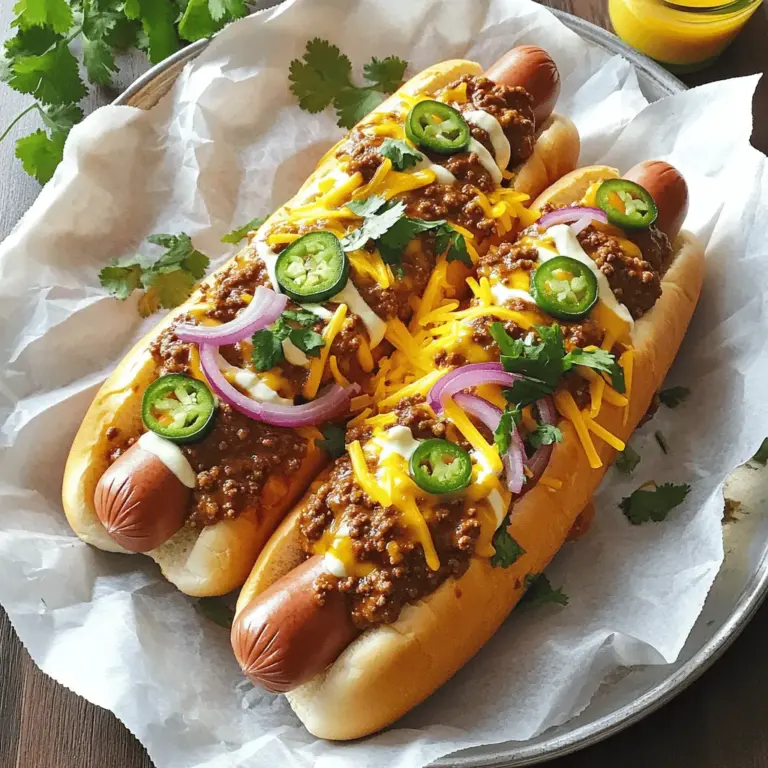 Chili Dogs sind ein großer Spaß und einfach zu machen. Sie sind perfekt für jeden Tag. Um die besten Chili Dogs zu machen, folge diesen einfachen Schritten.