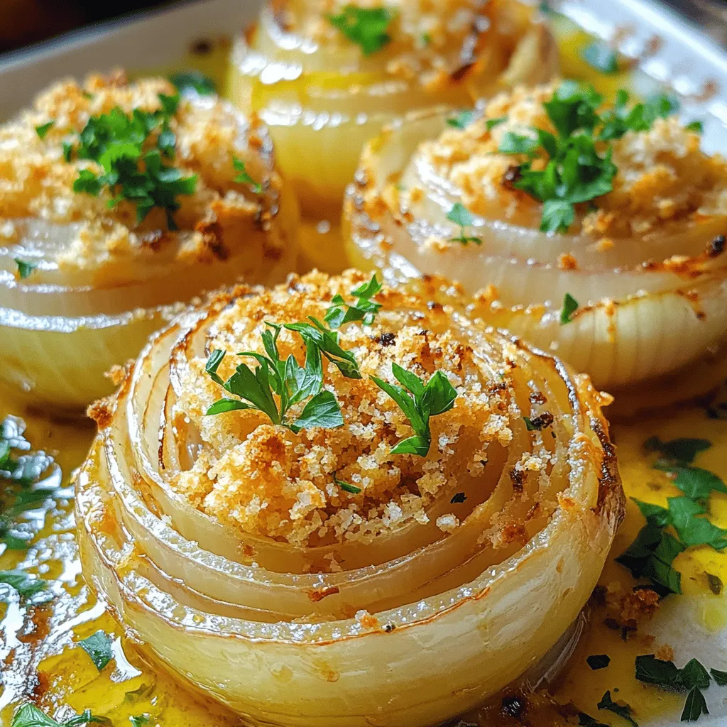 Fiori di cipolla al forno sind gebackene Zwiebelblüten. Sie sehen aus wie kleine Blumen und sind köstlich. Diese Zwiebelblüten sind in vielen Küchen sehr beliebt. Viele Menschen lieben die Kombination aus Zwiebel und dem knusprigen Topping.