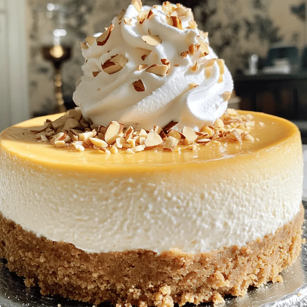 Für einen köstlichen Amaretto Cheesecake brauchst du folgende Zutaten: