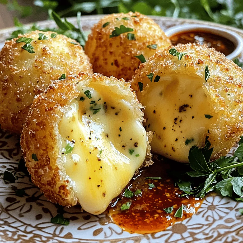 Für diese leckeren Käsebällchen brauchst du: