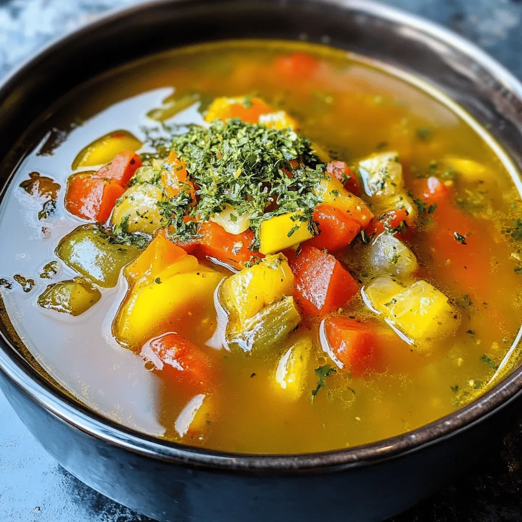 Die Mediterrane Bohnensuppe ist einfach und lecker. Ihre Hauptzutaten sind Bohnen, Gemüse und Kräuter. Sie können verschiedene Bohnen nutzen. Kichererbsen, schwarze Bohnen und weiße Bohnen sind ideal. Diese Bohnen geben der Suppe eine schöne Textur und viel Geschmack.