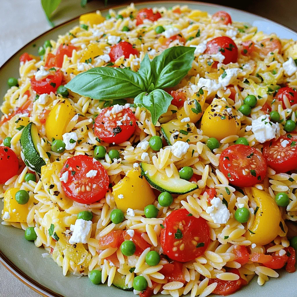 Orzo pasta ist eine kleine, reisförmige Teigware. Man findet sie oft in italienischen Gerichten. Orzo wird aus Hartweizengrieß hergestellt. Deshalb hat es einen festen Biss und eine angenehme Textur.