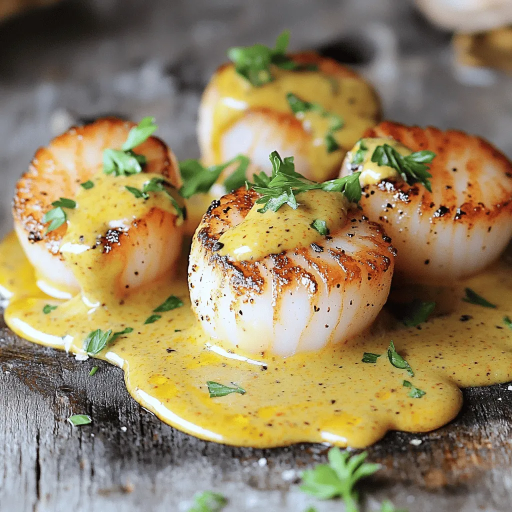 Für Cajun Seared Scallops brauchst du folgende Hauptzutaten: