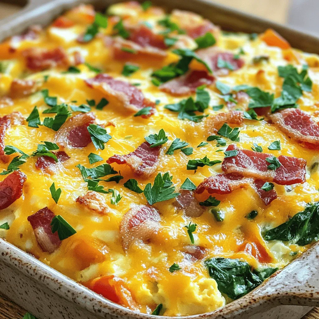 - 200 g Speck, in kleine Stücke geschnitten - 6 Eier - 250 ml Milch - 200 g geriebener Käse (z.B. Cheddar)