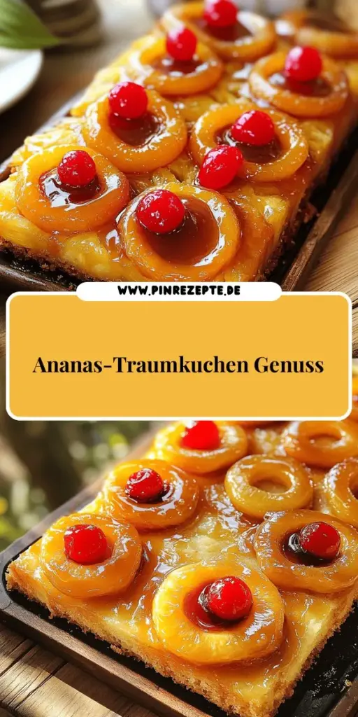 Entdecke das Rezept für den klassischen Ananas-Traumkuchen – ein himmlischer Genuss der dich verzaubern wird! Mit saftigen Ananasscheiben, einer goldbraunen Karamellschicht und fluffigem Teig kreierst du das perfekte Dessert für jeden Anlass. Egal, ob du Backanfänger oder Profi bist, diese Schritt-für-Schritt-Anleitung macht es einfach. Klicke jetzt und lass dich von diesem köstlichen Rezept inspirieren!