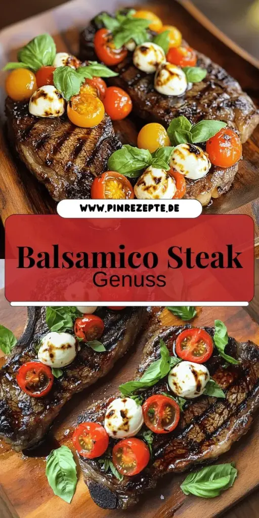 Entdecke das zarte und leckere Rezept für Balsamic Caprese Grilled Steak! Die Kombination aus saftigen Ribeye-Steaks, frischen Kirschtomaten und mozzarella sorgt für ein unvergleichliches Geschmackserlebnis. Ideal für Grillabende oder romantische Dinner. Mit einfachen Schritt-für-Schritt-Anleitungen und Tipps zauberst du im Handumdrehen ein Festmahl. Klicke jetzt und lasse dich inspirieren, dein perfektes Steak zu grillen!