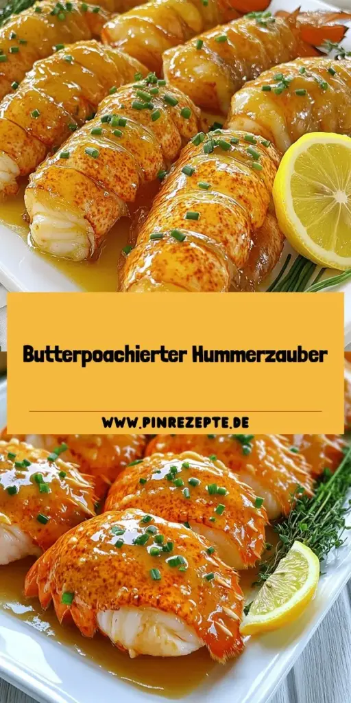 Entdecke die Kunst der Zubereitung von butterpoachierten Hummerschwänzen und beeindrucke deine Gäste mit einem Gericht, das sie nicht vergessen werden! In diesem Rezept erfährst du alles über die besten Zutaten, eine Schritt-für-Schritt-Anleitung und wertvolle Tipps für den perfekten Genuss. Egal ob für besondere Anlässe oder ein gemütliches Dinner, verwandle dein Essen in ein Festmahl. Klicke jetzt, um die vollständigen Anweisungen und Variationen zu entdecken!