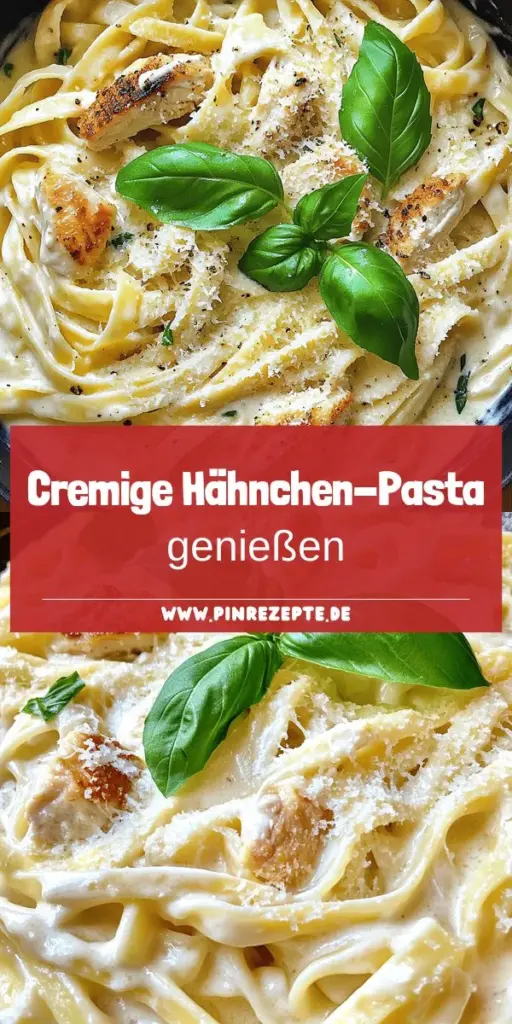 Entdecke das Rezept für Creamy Chicken Fettuccine Alfredo und lass dich von diesem köstlichen Gericht verzaubern! Saftiges Hähnchen trifft auf eine cremige, sämige Sauce, die alle überzeugen wird. Mit frischen Zutaten und einfachen Schritten kannst du ganz leicht ein Pasta-Highlight zaubern, das perfekt für die ganze Familie ist. Klicke jetzt und erfahre, wie du dieses Geschmackserlebnis selbst kreieren kannst!