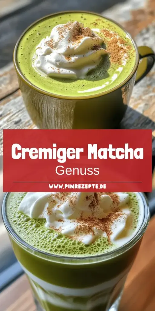 Entdecken Sie den cremigen Genuss eines Matcha Cappuccinos, der nicht nur köstlich, sondern auch gesund ist! In diesem Artikel erfahren Sie alles über die Vorteile von Matcha, wie Sie ihn perfekt zubereiten können und kreative Variationen für Ihren persönlichen Genuss. Lassen Sie sich von den einfachen Rezepten inspirieren und tauchen Sie ein in die Welt des Matcha. Klicken Sie jetzt, um Ihre eigene köstliche Tasse zu kreieren!