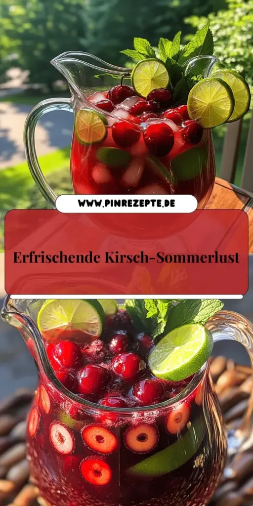 Erfrischen Sie Ihren Sommer mit einem köstlichen Cherry Agua Fresca! Dieses einfache Rezept kombiniert frische Kirschen, spritzige Limette und eine Prise Salz zu einem erquickenden Erlebnis, perfekt für warme Tage. Ob beim Picknick oder einfach zum Entspannen, dieses Getränk ist ein absoluter Hit. Lassen Sie sich von unseren Schritten leiten und entdecken Sie die Freude, Ihre eigene Cherry Agua Fresca zuzubereiten. Klicken Sie hier, um das vollständige Rezept zu erkunden!
