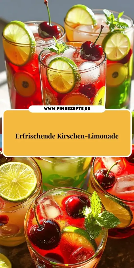 Erfrische deinen Sommer mit diesem einfachen Cherry Limeade Rezept! Entdecke, wie fruchtige Kirschen und spritzige Limette zu einem köstlichen Getränk verschmelzen, das für Abkühlung sorgt. Unser Schritt-für-Schritt-Guide macht die Zubereitung zum Kinderspiel, egal ob für Partys oder entspannte Nachmittage. Klicke hier und finde heraus, wie du dein eigenes Cherry Limeade zaubern kannst – perfekt für heiße Tage!