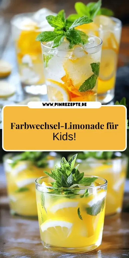 Entdecke die aufregende Farbwechsel-Limonade, die Kinder begeistert und ihnen spielerisch Chemie näherbringt! Mit einfachen Zutaten wie Zitronensaft, Traubensaft und Backpulver kannst du ein spritziges Getränk kreieren, das beim Mischen seine Farbe verändert. Ideal für Partys und warme Sommertage! Klicke jetzt, um das vollständige Rezept zu entdecken und deine kleinen Chemiker zu überraschen!
