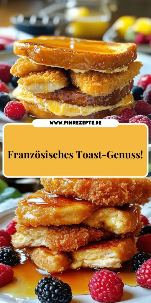 Entdecken Sie das perfekte französische Toast-Hühnchen-Sandwich, das Frühstück und Genuss vereint! Zarte Hähnchenbrust zwischen goldbraunem, süßem Toast macht dieses Rezept unwiderstehlich. In unserem Artikel finden Sie die besten Zutaten, Tipps zur Marinierung und eine Schritt-für-Schritt-Anleitung für dieses köstliche Gericht. Klicken Sie durch und lassen Sie sich inspirieren, dieses leckere Sandwich zu Hause zuzubereiten!