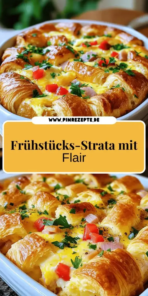 Entdecke das köstliche Rezept für Frühstücks-Strata mit Croissants! Dieses herzhafte Gericht vereint fluffige Croissants, Eier, Käse und frische Zutaten zu einem unwiderstehlichen Frühstück. Perfekt für besondere Anlässe oder entspannten Genuss am Sonntag. Lass dich von einfachen Zubereitungstipps und Variationen inspirieren, um es nach deinem Geschmack zu gestalten. Klicke jetzt und finde heraus, wie du dieses schmackhafte Gericht zaubern kannst!