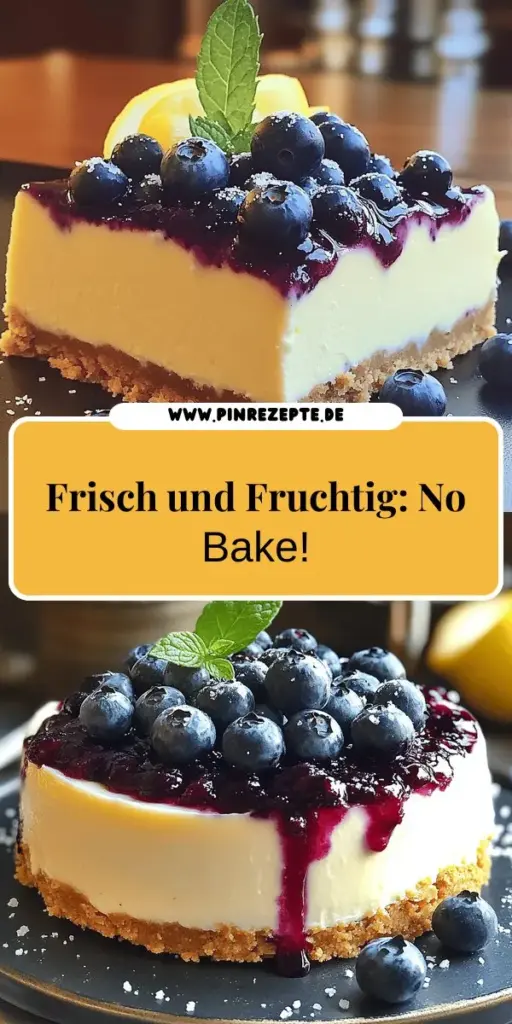 Erobere das Dessert mit unserer einfachen Blaubeer No Bake Torte! Perfekt für sommerliche Tage, begeistert sie durch eine cremige, fruchtige Füllung und einen knackigen Keksboden. In nur wenigen Schritten bereitest du diese köstliche Torte zu, die deine Gäste beeindrucken wird. Entdecke die einfachen Zutaten und die Schritt-für-Schritt-Anleitung für diesen blauen Genuss. Klicke jetzt und lass dich inspirieren!