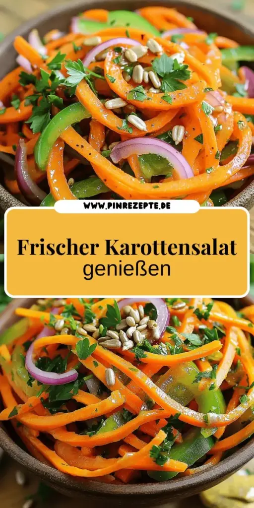 Entdecke die köstlichen Aromen unseres Shaved Carrot Salad, der frisch und gesund ist! Mit knackigen Karotten, bunten Paprika und einem einfachen, leckeren Dressing zauberst du im Handumdrehen eine gesunde Beilage. Erfahre, wie du diesen Salat optimal zubereitest und mit kreativen Zutaten variierst. Lass dir dieses gesunde Rezept nicht entgehen und klicke jetzt, um mehr zu erfahren und deinen perfekten Salat zu kreieren!