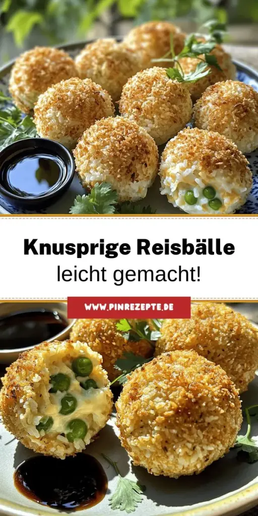 Einfache knusprige Reisbälle sind der ideale Snack für jede Gelegenheit! Schnell zubereitet und super lecker, erfährst du in unserem Artikel alles über die perfekten Zutaten und Tipps für die richtige Konsistenz. Ob für eine Party oder als leichter Snack, diese Bällchen werden alle begeistern. Entdecke kreative Variationen und genieße sie warm mit deinem Lieblingsdip. Klicke jetzt für das vollständige Rezept und bringe Schwung in deine Küche!