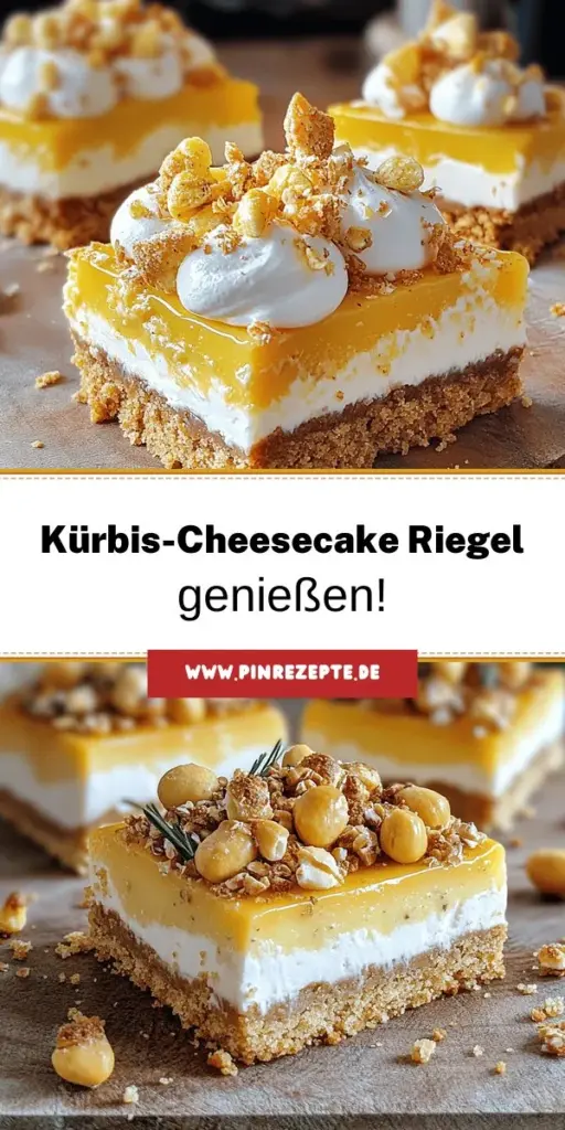 Entdecke die köstlichen Karamellisierten Kürbis-Cheesecake-Riegel, die perfekt für jede Gelegenheit sind! In diesem Rezept vereinen sich der herzhafte Geschmack von Kürbis und die cremige Füllung mit knackigen Karamell-Pekannüssen. Hol dir Tipps und Tricks zur Zubereitung und bewahre die Riegel frisch auf. Lass dir dieses himmlische Dessert nicht entgehen - klicke jetzt, um das Rezept zu erkunden!