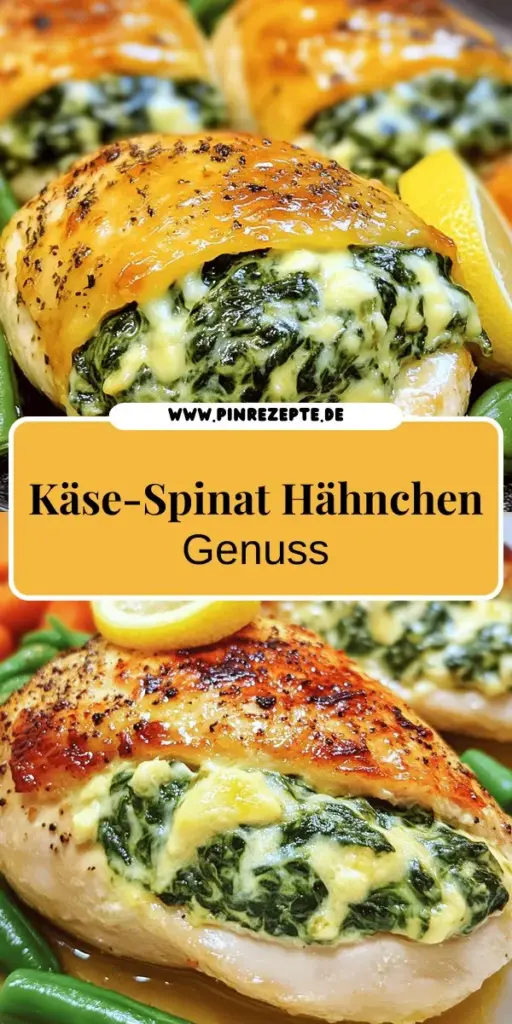 Entdecke das einfache Cheesy Spinach Stuffed Chicken Rezept, das deine Geschmacksnerven verzaubern wird! Mit einer köstlichen Füllung aus frischem Spinat, cremigem Frischkäse und geschmolzenem Mozzarella ist dieses Gericht perfekt für ein schnelles Abendessen oder um Freunde zu beeindrucken. Lass dich inspirieren und lerne, wie du dieses wunderbar saftige Hähnchen auf den Tisch bringst! Klicke jetzt, um das vollständige Rezept zu erkunden!