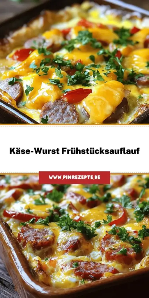 Entdecken Sie die perfekte einfache Frühstücksidee mit meinem Cheesy Sausage and Egg Casserole! Dieser herzhaft gefüllte Auflauf begeistert die ganze Familie mit seinem cremigen Käse, würzigen Würstchen und frischem Gemüse. In nur wenigen Schritten verwandeln Sie einfache Zutaten in ein köstliches Gericht. Lassen Sie sich inspirieren und probieren Sie das vollständige Rezept aus – klicken Sie hier, um mehr zu erfahren und Ihr Frühstück zu revolutionieren!