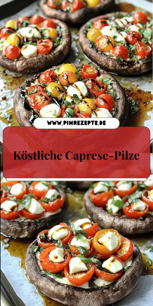 Entdecke das köstliche Rezept für Caprese gefüllte Portobello-Pilze, das frisch und einfach zuzubereiten ist! Mit saftigem Mozzarella, süßen Kirschtomaten und aromatischem Basilikum verwandelst du deine Mahlzeiten in ein Geschmackserlebnis. Ideal als Vorspeise oder Hauptgericht, diese gefüllten Pilze sind ein Hit. Lass dich inspirieren und klicke auf den Link, um alle Schritte und Tipps für das perfekte Gericht zu entdecken!
