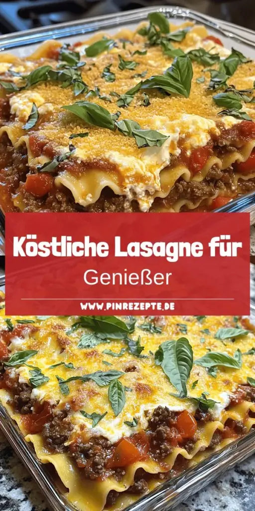 Entdecke das köstliche Rezept für San Giorgio Lasagne, das jeden Gaumen erfreut! Hol dir einfache Tipps und Tricks für die perfekte Zubereitung, egal ob mit Rinderhack oder einer leckeren vegetarischen Variante. Lerne, wie du kreative Füllungen und frische Kräuter nutzt, um deine Lasagne zu einem wahren Genuss zu machen. Klicke jetzt, um das vollständige Rezept zu entdecken und italienisches Flair in deine Küche zu bringen!