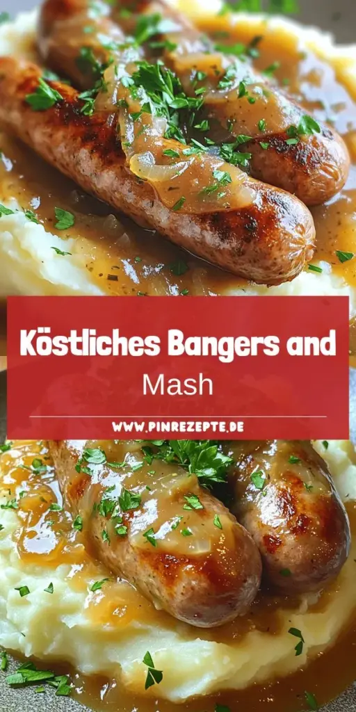 Entdecke das köstliche Rezept für Bangers and Mash, ein wahrer Klassiker für jede Gelegenheit! Dieser herzhaftes Gericht kombiniert würzige Würstchen mit cremigem Kartoffelpüree und einer leckeren Soße. Perfekt für ein schnelles Abendessen oder um Gäste zu beeindrucken. Lass dich von einfachen, aber schmackhaften Zutaten inspirieren und bereite ein unvergessliches Geschmackserlebnis zu. Klicke jetzt, um das vollständige Rezept zu erkunden!