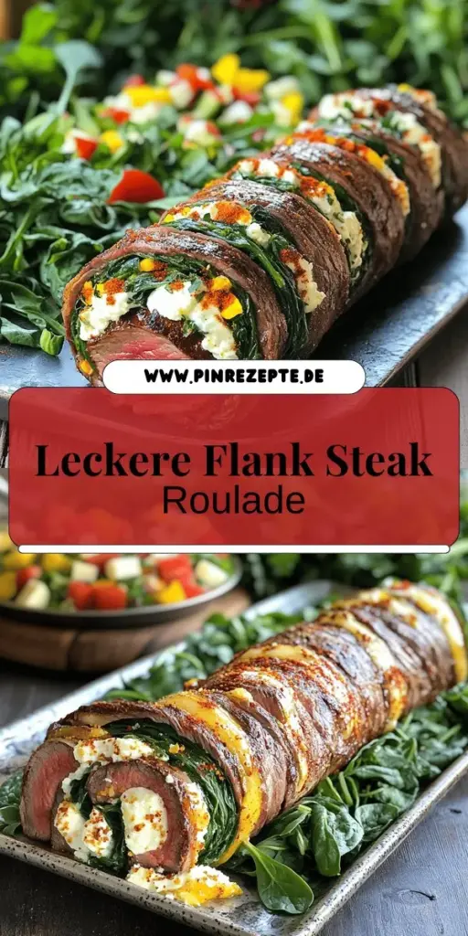 Entdecken Sie die köstliche Welt der Flank Steak Roulade mit unserem einfach umsetzbaren Rezept! Diese perfekte Mischung aus saftigem Fleisch und kreativen Füllungen ist ideal für besondere Anlässe oder ein schmackhaftes Abendessen. Lernen Sie, wie Sie Ihre Roulade zubereiten und welche Zutaten Sie benötigen, um ein Geschmackserlebnis zu kreieren, das Ihre Gäste begeistert. Klicken Sie hier, um das Rezept zu erkunden und Ihre Kochkünste zu verfeinern!