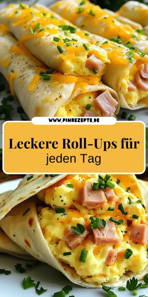 Entdecke das leckere Rezept für einfache Ham Egg and Cheese Roll-Ups, ideal für Frühstück oder Snack! Mit nur wenigen Zutaten kannst du schnell köstliche Roll-Ups zaubern. Lass deiner Kreativität freien Lauf und variiere die Füllung nach deinem Geschmack. Erhalte praktische Tipps und Anleitungen für die perfekte Zubereitung. Klicke jetzt, um mehr über die einfachen Ham Egg and Cheese Roll-Ups zu erfahren und deine nächste Mahlzeit zu planen!