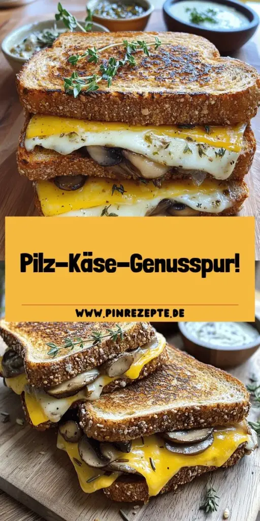 Entdecke das perfekte Grilled Mushroom Cheese Sandwich! Dieses Rezept vereint frische Champignons, schmelzenden Käse und knuspriges Vollkornbrot zu einem Geschmackserlebnis, das du lieben wirst. Mit einfachen Zutaten und einer Schritt-für-Schritt-Anleitung gelingt dir dieses Gericht ganz easy. Lass dich von den Aromen verzaubern und finde heraus, wie du dein Sandwich individuell gestalten kannst. Klicke jetzt für das volle Rezept und tauche in die Welt der Köstlichkeiten ein!