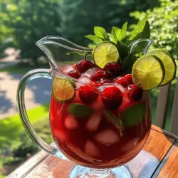 - 2 Tassen frische Kirschen - 4 Tassen kaltes Wasser - 2-3 Esslöffel Honig oder Agavendicksaft - 2 Esslöffel frisch gepresster Limettensaft - Eine Prise Salz - Eiswürfel - Garnitur: Limettenscheiben und frische Minze