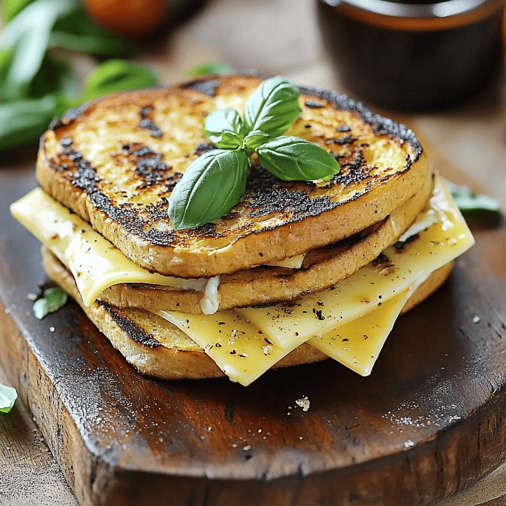 Für ein köstliches gegrilltes Käse-Sandwich brauchst du die richtigen Zutaten. Hier sind die Hauptzutaten: