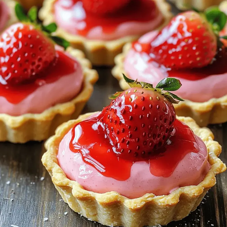 Hier sind die Hauptzutaten, die Sie für die Erdbeer-Mousse-Törtchen benötigen: