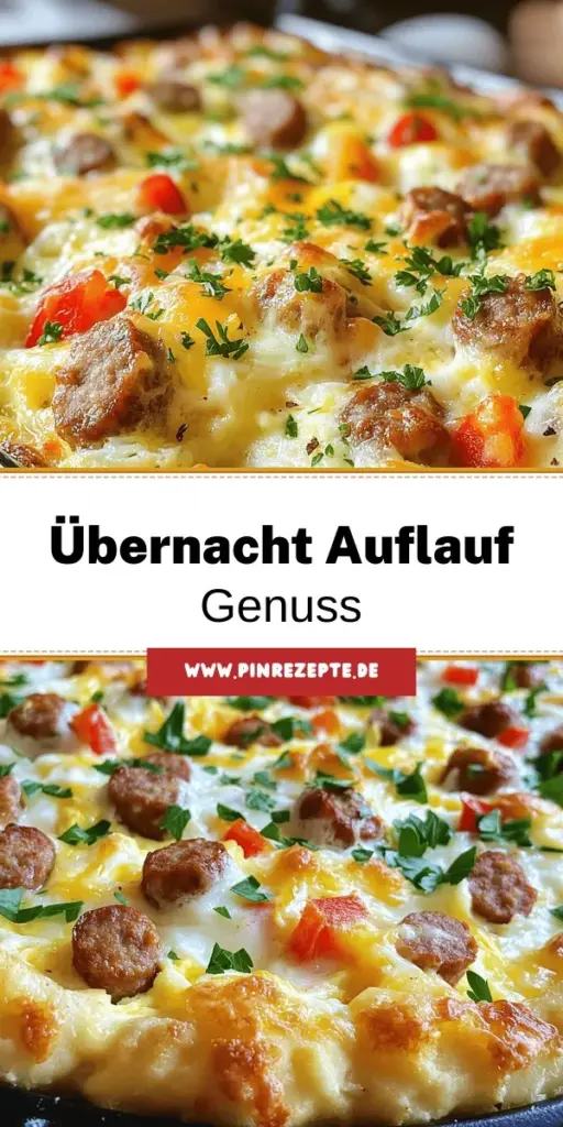Entdecke jetzt das einfache Rezept für deinen Overnight Sausage and Egg Casserole, das sich perfekt für ein köstliches Frühstück eignet! Lass dich von den kreativen Tipps und der Schritt-für-Schritt-Anleitung inspirieren, um diesen vielseitigen Auflauf zuzubereiten. Egal, ob du Wurstliebhaber bist oder vegetarische Optionen suchst, hier findest du alles, was du brauchst. Klicke jetzt und genieße leckere Frühstücksideen, die du lieben wirst!