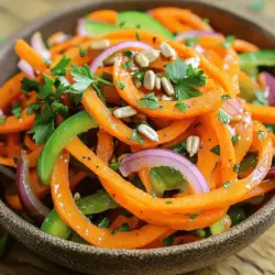 Für den Shaved Carrot Salad benötigen wir frische und knackige Zutaten:
