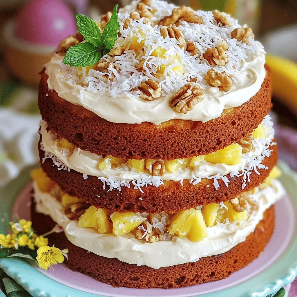 Der Oster-Hummingbird-Kuchen ist ein echter Genuss. Hier sind die Zutaten, die du brauchst: