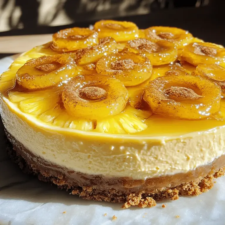 Für diesen einfachen Ananas-Unten-Cheesecake brauchst du folgende Zutaten: