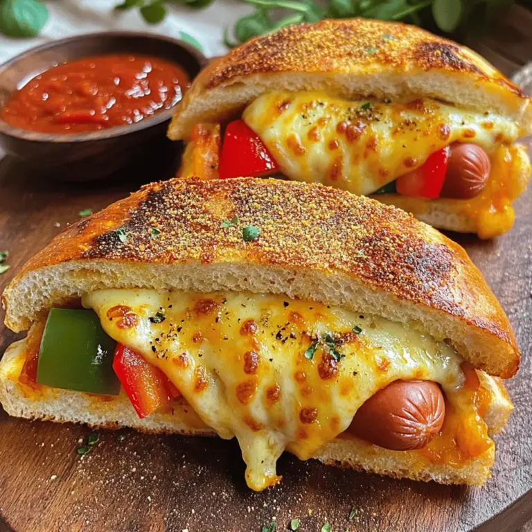 - 2 Hotdogwürstchen - 4 Scheiben Brot (nach Wahl: weiß, Vollkorn oder Sauerteig) - 1/2 Tasse Pizzasauce