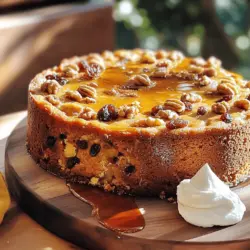 Um einen leckeren Highlander Kuchen zu backen, benötigst du folgende Zutaten: - 1 ½ Tassen Allzweckmehl - 1 Tasse Haferflocken - 1 Tasse brauner Zucker - ½ Tasse ungesalzene Butter, weich - 1 Tasse Buttermilch - 2 große Eier - 1 Teelöffel Backpulver - 1 Teelöffel Natron - ½ Teelöffel Salz - 1 Teelöffel gemahlener Zimt - 1 Tasse gehackte Nüsse (Walnüsse oder Pekannüsse) - 1 Tasse getrocknete Früchte (Rosinen, Cranberries oder Aprikosen) - ¼ Tasse Ahornsirup (zum Beträufeln) Diese Zutaten geben dem Kuchen seine tolle Textur und den besonderen Geschmack. Falls du eine Zutat nicht hast, gibt es Alternativen. Zum Beispiel: - Verwende Mandelmilch statt Buttermilch für eine laktosefreie Version. - Ersetze die Nüsse durch Samen wie Sonnenblumenkerne für eine nussfreie Option. - Nutze Honig anstelle von braunem Zucker, wenn du einen anderen Süßstoff bevorzugst. Diese Alternativen helfen dir, den Kuchen nach deinem Geschmack anzupassen. Die Qualität der Zutaten macht einen großen Unterschied. Hier sind einige Tipps: - Wähle frische und hochwertige Nüsse. Gehackte Walnüsse oder Pekannüsse bringen viel Geschmack. - Achte darauf, dass die getrockneten Früchte ohne Zuckerzusatz sind. So bleibt der Kuchen gesund. - Verwende Bio-Zutaten, wenn möglich. Sie sind oft geschmackvoller und gesünder. Mit diesen Tipps kannst du sicherstellen, dass dein Highlander Kuchen köstlich wird. Jetzt bist du bereit, das vollständige Rezept auszuprobieren! Um den Highlander Kuchen zuzubereiten, beginne mit der Vorbereitung. Heize deinen Ofen auf 175 °C vor und fette eine runde Kuchenform ein. Ich empfehle, eine 23 cm Form zu verwenden. Das sorgt für die perfekte Höhe des Kuchens. In einer Schüssel vermischst du die Haferflocken mit der Buttermilch. Lass die Mischung 15 Minuten quellen. So werden die Haferflocken schön weich. In einer separaten Schüssel rührst du die weiche Butter und den braunen Zucker cremig. Zuerst sollte die Mischung leicht und luftig sein. Füge dann die Eier nacheinander hinzu. Rühre gut nach jedem Ei, damit sich alles gut verbindet. Danach gibst du die eingeweichten Haferflocken in die Buttermischung. Mische alles ordentlich. In einer weiteren Schüssel vermischst du das Mehl, Backpulver, Natron, Salz und Zimt. Es ist wichtig, die trockenen Zutaten gut zu mischen. Füge die trockenen Zutaten langsam zu den nassen Zutaten hinzu. Rühre vorsichtig, bis alles gerade so vermischt ist. Übermixen ist hier ein häufiger Fehler. Die gehackten Nüsse und die getrockneten Früchte sind die Stars in diesem Rezept. Hebe sie vorsichtig unter den Teig. Das sorgt für einen tollen Geschmack und Textur. Gieße den Teig in die vorbereitete Form. Glätte die Oberfläche mit einem Spatel. Backe den Kuchen für 30-35 Minuten. Um zu prüfen, ob er fertig ist, stecke einen Zahnstocher in die Mitte. Wenn er sauber herauskommt, ist der Kuchen perfekt. Beobachte den Kuchen während des Backens. Jeder Ofen kann etwas anders backen. Wenn der Rand goldbraun wird, ist das ein gutes Zeichen. Lass den Kuchen nach dem Backen 10 Minuten in der Form abkühlen. Danach kannst du ihn auf ein Kuchengitter legen. Ein letzter Tipp: Beträufle den warmen Kuchen mit Ahornsirup. Das gibt einen extra Kick an Geschmack. Jetzt ist dein Highlander Kuchen bereit, serviert zu werden! Beim Backen des Highlander Kuchens gibt es einige häufige Fehler. Ein Fehler ist das Übermixen des Teigs. Dies macht den Kuchen zäh und weniger fluffig. Mische die Zutaten nur so lange, bis sie gerade verbunden sind. Ein weiterer Fehler ist das falsche Messen der Zutaten. Verwende eine Küchenwaage oder Messbecher für Genauigkeit. Dies hilft, die besten Ergebnisse zu erzielen. Schließlich kann das Backen zu kurz oder zu lang sein. Überprüfe den Kuchen nach 30 Minuten mit einem Zahnstocher. Wenn er sauber herauskommt, ist der Kuchen fertig. Du kannst den Highlander Kuchen leicht anpassen. Probier verschiedene Nüsse wie Mandeln oder Haselnüsse. Auch Schokoladenstückchen sind eine tolle Ergänzung. Für mehr Fruchtigkeit füge frische Äpfel oder Birnen hinzu. Diese machen den Kuchen saftiger und geben zusätzlichen Geschmack. Wenn du es gerne süßer magst, erhöhe die Menge an braunem Zucker. Du kannst auch andere Gewürze wie Muskatnuss oder Ingwer verwenden. Behandle den Teig mit Sorgfalt. Wenn du die trockenen Zutaten hinzufügst, mache dies in kleinen Mengen. So vermeidest du Klumpen und sorgst für eine gleichmäßige Verteilung. Achte darauf, die Zutaten bei Raumtemperatur zu verwenden. Dies hilft, alles gut zu vermischen. Lass den Kuchen nach dem Backen etwas abkühlen, bevor du ihn servierst. Dies macht das Schneiden einfacher und der Kuchen bleibt schöner. Für eine besondere Note, beträufle den Kuchen mit Ahornsirup, bevor du ihn schneidest. Das gibt einen extra süßen Kick. Du findest das vollständige Rezept für den Highlander Kuchen oben im Artikel. {{image_4}} Um eine vegane Version des Highlander Kuchens zu machen, tauschen Sie die Eier und die Butter aus. Verwenden Sie stattdessen Apfelmus oder Bananenpüree für die Eier. Für die Butter können Sie Kokosöl oder vegane Margarine nutzen. Dies hält den Kuchen feucht und lecker. Achten Sie darauf, pflanzliche Milch wie Mandel- oder Hafermilch zu verwenden. Diese Alternativen sind einfach zu finden und führen zu einem köstlichen Ergebnis. Wenn Sie glutenfrei backen möchten, ersetzen Sie das Allzweckmehl. Nutzen Sie stattdessen eine glutenfreie Mehlmischung. Diese Mischung gibt dem Kuchen die gleiche Textur. Auch Haferflocken können glutenfrei sein. Achten Sie darauf, dass sie als glutenfrei gekennzeichnet sind. So wird Ihr Highlander Kuchen für alle genießbar. Es gibt viele leckere Geschmacksvariationen, die Sie ausprobieren können. Fügen Sie Schokoladenstückchen oder Kakaopulver hinzu, um einen schokoladigen Kuchen zu kreieren. Zimt und Muskatnuss bringen zusätzliche Wärme. Für einen fruchtigen Touch können Sie frische Beeren oder Äpfel verwenden. Diese Variationen machen den Kuchen spannend und einzigartig. Wenn Sie mehr Ideen wollen, schauen Sie sich das [Full Recipe] an. Um den Highlander Kuchen frisch zu halten, lagern Sie ihn an einem kühlen, trockenen Ort. Ein luftdichter Behälter ist ideal. So bleibt der Kuchen saftig und lecker. Vermeiden Sie direkte Sonneneinstrahlung, da dies den Kuchen austrocknen kann. Der Highlander Kuchen hält sich bei richtiger Lagerung etwa 3 bis 5 Tage. Wenn Sie die Haltbarkeit verlängern möchten, können Sie ihn im Kühlschrank aufbewahren. Wickeln Sie ihn gut ein, um die Feuchtigkeit zu halten. Sie können auch kleine Stücke in Frischhaltefolie einwickeln, um sie einzeln zu genießen. Um den Highlander Kuchen einzufrieren, lassen Sie ihn zuerst vollständig abkühlen. Schneiden Sie den Kuchen in Stücke oder lassen Sie ihn ganz. Wickeln Sie ihn fest in Frischhaltefolie und dann in Alufolie. So schützt die Folie vor Frost. Der Kuchen kann bis zu 3 Monate im Gefrierfach bleiben. Zum Auftauen einfach über Nacht im Kühlschrank lassen. So bleibt der Geschmack frisch und köstlich. Der Highlander Kuchen bleibt frisch für etwa fünf Tage. Bewahre ihn in einem luftdichten Behälter auf. So bleibt er saftig und lecker. Du kannst ihn auch in Scheiben schneiden und einzeln lagern. Achte darauf, dass die Stücke nicht austrocknen. Ja, du kannst den Kuchen im Voraus machen. Backe ihn einfach einen Tag vorher. Lasse ihn vollständig abkühlen und lege ihn dann in den Kühlschrank. So kannst du ihn später einfach servieren. Er schmeckt oft sogar besser, wenn die Aromen Zeit zum Vermischen haben. Du kannst Highlander Kuchen in vielen Bäckereien finden, besonders in spezialisierten Geschäften. Einige Cafés bieten ihn auch an. Wenn du online bestellen möchtest, suche nach lokalen Bäckereien oder spezialisierten Lieferdiensten. Manchmal bieten sie auch die Möglichkeit, den Kuchen frisch zu dir nach Hause zu liefern. Der Highlander Kuchen ist ein leckerer und vielseitiger Genuss. In diesem Blog habe ich die besten Zutaten und Alternativen vorgestellt. Du hast erfahren, wie du den perfekten Teig machst und häufige Fehler vermeidest. Zudem gab es Tipps, wie du Variationen gestalten und den Kuchen richtig lagern kannst. Nutze diese Informationen, um deinen Highlander Kuchen zu perfektionieren. Lass deine Kreativität sprießen und genieße jeden Bissen!
