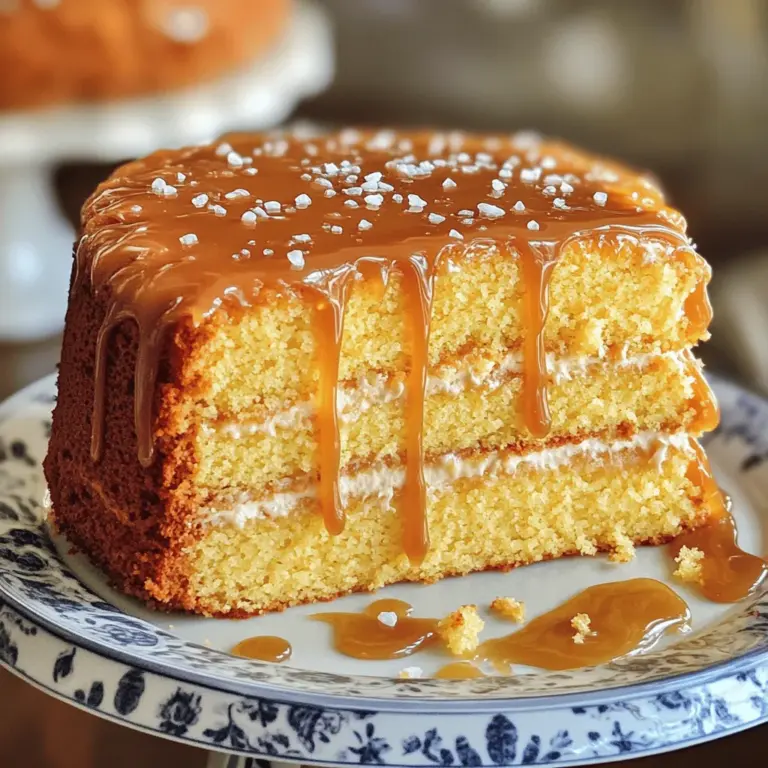 - 2 Tassen Allzweckmehl - 1 ½ Tassen Kristallzucker - 1/2 Tasse ungesalzene Butter, weich - 1 Tasse Buttermilch - 3 große Eier - 1 Teelöffel Vanilleextrakt - 1 Teelöffel Backpulver - 1/2 Teelöffel Natron - 1/2 Teelöffel Salz - 1/2 Tasse Karamellsauce (aus dem Geschäft oder selbstgemacht) - 1/2 Teelöffel Meersalz (zum Garnieren) Genaues Messen ist wichtig. Verwenden Sie einen Messbecher für Flüssigkeiten. Für trockene Zutaten verwenden Sie einen Messbecher und eine Spachtel. Füllen Sie den Becher, aber drücken Sie das Mehl nicht fest. Lassen Sie es locker. Stellen Sie sicher, dass alle Zutaten Raumtemperatur haben. Butter und Eier sollten nicht kalt sein. Warme Zutaten mischen sich besser. Lassen Sie die Butter etwa 30 Minuten draußen. So wird der Teig gleichmäßiger und luftiger. Für das perfekte Ergebnis ist auch die Qualität der Zutaten wichtig. Nutzen Sie frische Eier und gute Butter. Das macht den Kuchen noch leckerer. Für den gesalzenen Karamell Kentucky Butter Kuchen, verwenden Sie die oben genannten Zutaten. Diese Mischung ergibt eine schöne Textur und einen tollen Geschmack. Der Kuchen wird saftig und süß, perfekt für jeden Anlass. Weitere Details finden Sie im Full Recipe. Heize deinen Backofen auf 175°C (350°F) vor. Dies ist der perfekte Zeitpunkt, um die Backform vorzubereiten. Fette eine Bundtform oder eine 9x13 Zoll Backform gut ein. Bestäube die Form mit etwas Mehl, damit der Kuchen nicht kleben bleibt. Diese Schritte sind wichtig, um ein gutes Ergebnis zu erzielen. Beginne mit der Mischung der feuchten und trockenen Zutaten. Nimm eine große Schüssel. Schlage die weiche Butter mit dem Kristallzucker schaumig. Dies dauert etwa 3-5 Minuten. Füge dann die Eier einzeln hinzu und rühre gut um. Danach gib den Vanilleextrakt und die Buttermilch dazu. In einer separaten Schüssel vermische das Mehl, Backpulver, Natron und Salz. Füge die trockenen Zutaten nach und nach zur nassen Mischung hinzu. Rühre vorsichtig, bis alles gerade so vermischt ist. Achte darauf, nicht zu übermixen, um eine luftige Textur zu erhalten. Jetzt kommt der aufregende Teil: das Hinzufügen der Karamellsauce. Gib die Hälfte des Teigs in die vorbereitete Form und träufle die Hälfte der Karamellsauce darauf. Füge dann den restlichen Teig hinzu und träufle die restliche Karamellsauce obendrauf. Backe den Kuchen im vorgeheizten Ofen für 40-50 Minuten. Überprüfe die Backzeit mit einem Zahnstocher. Steche ihn in die Mitte des Kuchens. Wenn er sauber herauskommt, ist der Kuchen fertig. Lass den Kuchen etwa 15 Minuten in der Form abkühlen. Danach lege ihn vorsichtig auf ein Kuchengitter, um vollständig abzukühlen. Dies hilft, die Textur des Kuchens zu bewahren. Um die perfekte Konsistenz zu erreichen, ist es wichtig, nicht zu übermixen. Wenn Sie den Teig zu lange rühren, wird der Kuchen fest und trocken. Mischen Sie die trockenen Zutaten nur so lange, bis sie feucht sind. Ein paar Klumpen sind in Ordnung. Eine luftige Textur ist der Schlüssel zu einem köstlichen Kuchen. Verwenden Sie weiche Butter, um eine leichte Mischung zu erzeugen. Schlagen Sie die Butter mit Zucker, bis sie cremig und luftig ist. Dies dauert etwa 3-5 Minuten. Für die Karamellsauce empfehle ich, sie selbst zu machen. Sie brauchen nur Zucker, Butter und Sahne. Kochen Sie den Zucker langsam, bis er schmilzt. Fügen Sie dann die Butter und die Sahne hinzu. Rühren Sie gut, bis die Sauce glatt ist. Wenn Sie keine Zeit für selbstgemachte Karamellsauce haben, nutzen Sie eine hochwertige Sauce aus dem Laden. Achten Sie darauf, dass sie reichhaltig und dickflüssig ist. Sie können auch andere Saucen verwenden. Versuchen Sie Schokoladensauce oder eine fruchtige Sauce. Diese geben dem Kuchen einen neuen Twist. {{image_4}} Eine leckere Variante ist die Schokoladenversion des Kuchens. Fügen Sie einfach 1/2 Tasse Kakaopulver zu den trockenen Zutaten hinzu. Dies gibt dem Kuchen einen tiefen, schokoladigen Geschmack. Sie können auch Schokoladenstückchen in den Teig mischen. Diese Stückchen schmelzen beim Backen und geben einen tollen Schokoladengeschmack. Für fruchtige Ergänzungen können Sie pürierte Früchte wie Himbeeren oder Bananen verwenden. Mischen Sie 1 Tasse pürierte Früchte in den Teig. Dies macht den Kuchen frischer und bietet eine interessante Geschmackskombination. Achten Sie darauf, die Menge an Buttermilch leicht zu reduzieren, damit der Teig nicht zu flüssig wird. Wenn Sie glutenfrei backen möchten, verwenden Sie eine glutenfreie Mehlmischung. Diese Mischungen enthalten oft eine Mischung aus Reis-, Mandel- und Tapiokamehl. Achten Sie darauf, auch das Backpulver und das Natron zu überprüfen. Diese sollten glutenfrei sein. Für eine vegane Version ersetzen Sie die Butter durch pflanzliche Margarine oder Kokosöl. Verwenden Sie zudem 1/4 Tasse Apfelmus oder 1/4 Tasse Leinsamen, die mit Wasser gemischt sind, anstelle von Eiern. Mischen Sie dazu 1 Esslöffel Leinsamen mit 3 Esslöffeln Wasser und lassen Sie es einige Minuten stehen. Dies hilft, die Textur des Kuchens zu bewahren. Sie können auch pflanzliche Buttermilch herstellen, indem Sie 1 Tasse Pflanzenmilch mit 1 Esslöffel Essig oder Zitronensaft mischen. Lassen Sie es kurz stehen. So erhalten Sie eine tolle, vegane Buttermilch für den Teig. Für das vollständige Rezept, schauen Sie in das Rezept für gesalzenen Karamell Kentucky Butterkuchen. - Kühlschrank vs. Raumtemperatur: Du kannst den Kuchen bei Raumtemperatur lagern. Decke ihn gut ab. So bleibt er weich. Wenn du ihn länger aufbewahren möchtest, lege ihn in den Kühlschrank. Die Kälte hilft, den Geschmack zu bewahren. - Verpackungsmöglichkeiten: Nutze Frischhaltefolie oder eine luftdichte Box. So bleibt der Kuchen frisch und saftig. Wenn du ihn in Stücke schneidest, lege Pergamentpapier zwischen die Stücke. Das verhindert, dass sie zusammenkleben. - Wie lange bleibt er frisch? Bei richtiger Aufbewahrung bleibt der Kuchen bis zu einer Woche frisch. Im Kühlschrank kann er bis zu zehn Tage halten. - Richtiges Einfrieren des Kuchens: Du kannst den Kuchen auch einfrieren. Wickele ihn fest in Frischhaltefolie und dann in Alufolie. So schützt du ihn vor Frostschäden. Er bleibt bis zu drei Monate frisch. Zum Auftauen lege ihn über Nacht in den Kühlschrank. So bleibt die Textur gut. Die Vorbereitungszeit beträgt etwa 20 Minuten. Die Backzeit liegt zwischen 40 und 50 Minuten. Ingesamt dauert es also rund 1 Stunde und 15 Minuten, um diesen Kuchen fertigzustellen. Ja, Sie können die Karamellsauce weglassen, aber das ändert den Geschmack. Der Kuchen wird weniger süß und die Textur wird nicht ganz so saftig. Karamellsauce bringt eine schöne Tiefe in das Rezept. Ja, dieses Rezept ist einfach und gut für Anfänger. Achten Sie darauf, die Zutaten genau zu messen. Sie können die Karamellsauce auch aus dem Geschäft kaufen, um es leichter zu machen. Sie finden gesalzenen Karamell in Supermärkten oder online. Marken wie "Torani" oder "Ghirardelli" bieten gute Optionen. Alternativ können Sie auch selbstgemachten Karamell verwenden. Dekorieren Sie den Kuchen mit extra Karamellsauce. Streuen Sie etwas Meersalz darüber für den letzten Schliff. Sie können auch Sahne oder Nüsse hinzufügen, um das Aussehen zu verbessern. Zusammenfassend haben wir die Zutaten, die Zubereitung und wichtige Tipps für den gesalzenen Karamell Kentucky Butterkuchen besprochen. Die richtige Messung und das Temperieren der Zutaten sind entscheidend. Experimentieren Sie mit Aromen und Variationen, um den Kuchen anzupassen. Denken Sie auch an die Lagerung, um die Frische zu bewahren. Nutzen Sie diese Anleitung, um einen köstlichen Kuchen zu backen, der alle begeistert. Viel Spaß beim Ausprobieren!