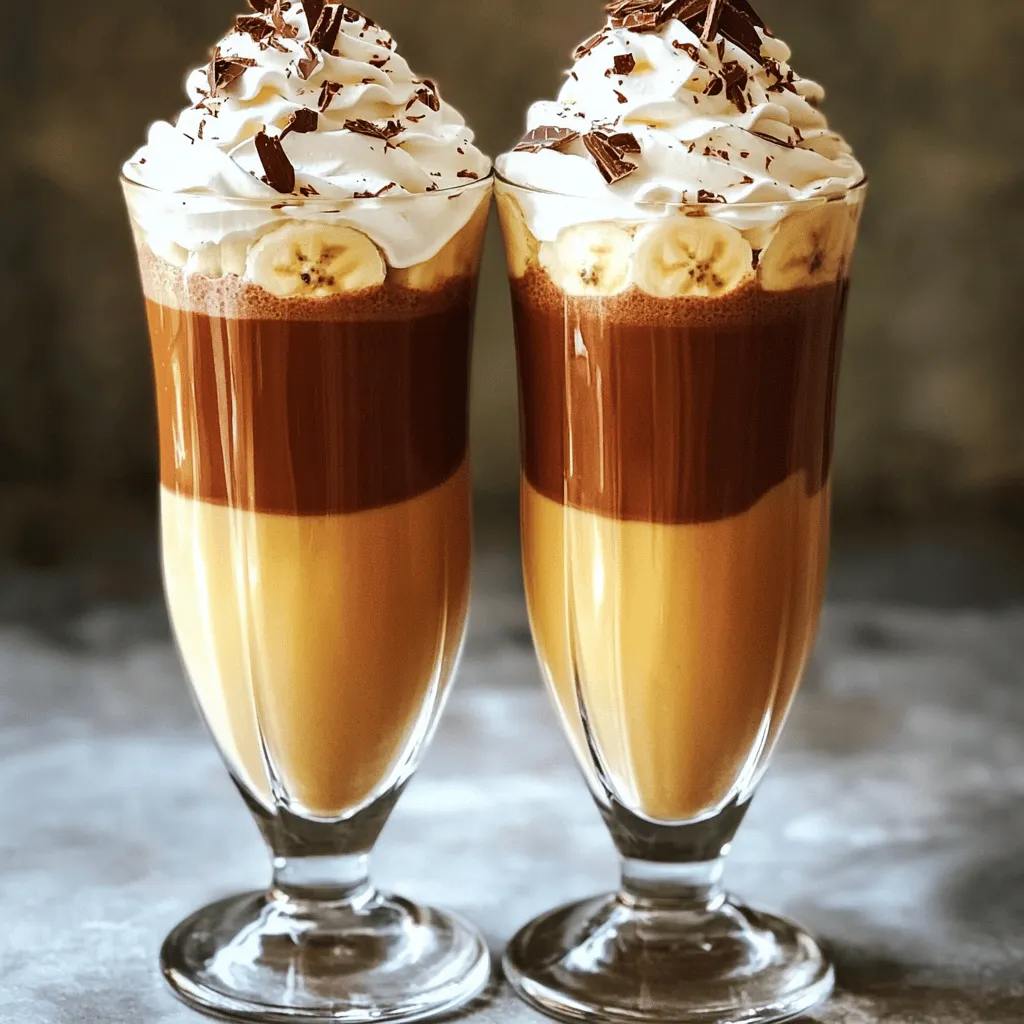 - 2 reife Bananen - 1 Tasse Milch (wahlweise) - 2 Esslöffel Nutella Die Hauptzutaten sind einfach und lecker. Reife Bananen bringen Süße und einen tollen Geschmack. Die Milch macht den Shake cremig. Nutella sorgt für das besondere Schokoladenerlebnis. - 1 Esslöffel Honig - 1/2 Teelöffel Vanilleextrakt - Schlagsahne und Kakaoschnipsel für die Garnitur Die optionalen Zutaten geben deinem Shake eine persönliche Note. Honig fügt mehr Süße hinzu, wenn du das magst. Vanilleextrakt bringt einen feinen Geschmack. Schlagsahne und Kakaoschnipsel sind perfekt für die Dekoration. So wird dein Shake noch schöner und schmackhafter. Für die komplette Anleitung schau dir das [Full Recipe] an. - Schneide die Bananen in kleine Scheiben. - Lege die Milch, Nutella, und den Honig bereit. Jetzt hast du alles, was du brauchst! Die Bananen geben eine süße Basis. Die Milch macht den Shake cremig. Nutella bringt den leckeren Schokoladengeschmack. - Gib die geschnittenen Bananen, die Milch, Nutella, Honig und Vanilleextrakt in den Mixer. - Füge die Eiswürfel hinzu, um den Shake kühl zu halten. - Mixe alles gut, bis es glatt und cremig ist. Du kannst den Shake probieren! Wenn du mehr Süße magst, füge etwas Honig hinzu und mixe erneut. Es ist wichtig, dass alles gut vermischt ist. - Gieße den Nutella-Bananen-Shake in hohe Gläser. - Garniere den Shake mit Schlagsahne und Kakaoschnipseln nach Wunsch. Der Shake sieht toll aus und schmeckt noch besser. Du kannst ihn sofort genießen! Für das vollständige Rezept schaue dir die [Full Recipe] an. Um den Nutella Bananen Shake perfekt zu machen, achte auf die Milchmenge. Zu viel Milch kann den Shake dünn machen. Ich empfehle, eine Tasse Milch zu verwenden. So bleibt der Shake schön cremig. Zusätzlich kannst du Eiswürfel verwenden. Sie sorgen für ein kühles und erfrischendes Gefühl. Die Süße ist wichtig. Du kannst die Honigdosierung nach deinem Geschmack anpassen. Wenn du es süßer magst, füge mehr Honig hinzu. Alternativ kannst du auch andere Süßungsmittel verwenden. Zum Beispiel Stevia oder Agavendicksaft. So findest du die perfekte Balance für deinen Shake. Ein hübsches Aussehen macht den Shake noch leckerer. Probiere kreative Garnierungen aus! Du kannst Schlagsahne darauf geben und sie mit Kakaoschnipseln bestreuen. Auch bunte Streusel sind eine tolle Idee. Sie machen den Shake zum Genuss und sehen toll aus. Für mehr Inspiration, schau dir [Full Recipe] an. {{image_4}} Eine gute Möglichkeit, deinen Nutella Bananen Shake zu verbessern, ist die Kombination mit Erdnussbutter. Diese Mischung bringt einen nussigen Geschmack. Du solltest etwa einen Esslöffel Erdnussbutter hinzufügen. Das passt perfekt zu der süßen Banane und dem schokoladigen Nutella. Du kannst auch zusätzliche Früchte einfügen. Erdbeeren oder Himbeeren sind tolle Optionen. Diese Früchte bringen eine frische Note und sorgen für einen schönen Farbkontrast. Einfach ein paar Beeren in den Mixer geben und alles gut vermischen. So erhältst du einen fruchtigen Shake, der lecker schmeckt. Wenn du eine vegane oder lactosefreie Variante möchtest, ist das ganz einfach. Du kannst pflanzliche Milchalternativen verwenden. Mandelmilch oder Hafermilch sind gute Optionen. Diese Milchsorten geben deinem Shake eine besondere Note. Sie sind auch leicht und gesund. Für den perfekten Abschluss kannst du vegane Schlagsahne als Topping nutzen. Diese gibt deinem Shake ein cremiges Gefühl. Achte darauf, dass die Schlagsahne vegan ist. So bleibt der Shake für alle geeignet. Mit diesen Variationen wird dein Nutella Bananen Shake noch spannender und leckerer! Du kannst die Rezepte nach deinem Geschmack anpassen. Probiere die Kombinationen aus und finde deinen Lieblingsshake. Du findest die vollständige Anleitung im Full Recipe. Genieße den Nutella Bananen Shake gleich nach der Zubereitung. So bleibt er frisch und lecker. Wenn du ihn aufbewahren möchtest, stelle den Shake in den Kühlschrank. Verwende dafür einen luftdichten Behälter. So bleibt er länger gut. Der Shake hält sich im Kühlschrank etwa ein bis zwei Tage. Nach dieser Zeit kann der Geschmack leiden. Du kannst den Shake auch wiederverwenden. Schüttel ihn gut oder mixe ihn kurz, um die Konsistenz zu verbessern. Achte darauf, die Konsistenz und den Geschmack vor dem Servieren zu prüfen. Um deinen Nutella Bananen Shake dickflüssiger zu machen, gibt es einige einfache Tipps. - Verwende weniger Milch. Reduziere die Menge an Milch, um die Konsistenz zu erhöhen. - Füge mehr Bananen hinzu. Reife Bananen machen den Shake cremiger. - Nutze griechischen Joghurt. Ein Esslöffel griechischer Joghurt kann viel zur Dicke beitragen. - Eiswürfel anpassen. Mehr Eis macht den Shake kühler und dicker. Mit diesen Tipps kannst du den perfekten Shake nach deinem Geschmack erzielen. Ja, du kannst andere Milchschokoladen verwenden, wenn du möchtest. - Erdnussbutter-Schokoladencreme ist eine tolle Wahl. Sie gibt einen nussigen Geschmack. - Zartbitterschokolade ist auch eine gute Option. Sie fügt einen tiefen, reichen Geschmack hinzu. - Alpenmilchschokolade bietet einen süßen und cremigen Genuss. Experimentiere mit verschiedenen Marken und Geschmäckern, um deinen Lieblingsshake zu finden. Ja, der Nutella Bananen Shake ist sicher für Kinder. - Achte auf Allergien. Prüfe, ob jemand gegen Nüsse oder Milch allergisch ist. - Reduziere den Zucker. Du kannst den Honig weglassen, wenn du es weniger süß magst. - Nutze pflanzliche Milch. Verwende Hafermilch oder Mandelmilch für eine allergiefreundliche Variante. So kannst du sicherstellen, dass dein Shake für alle lecker ist. Ein Nutella Bananen Shake ist einfach lecker und nahrhaft. Du hast gelernt, welche Zutaten du brauchst und wie du den Shake zubereitest. Denk daran, dass du die Süße anpassen kannst. Probiere verschiedene Toppings und Varianten, um deinen perfekten Shake zu finden. Genieße ihn frisch und teile ihn mit Freunden oder Familie. Mit diesen Tipps wird dein Shake ein Hit!