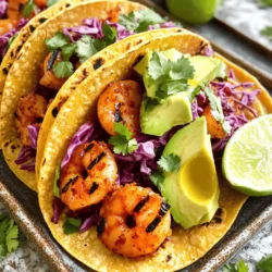 Grilled Shrimp Tacos Frisch und Einfach Zubereiten
