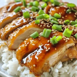 Instant Pot Teriyaki Chicken Schnelle und köstliche Mahlzeit