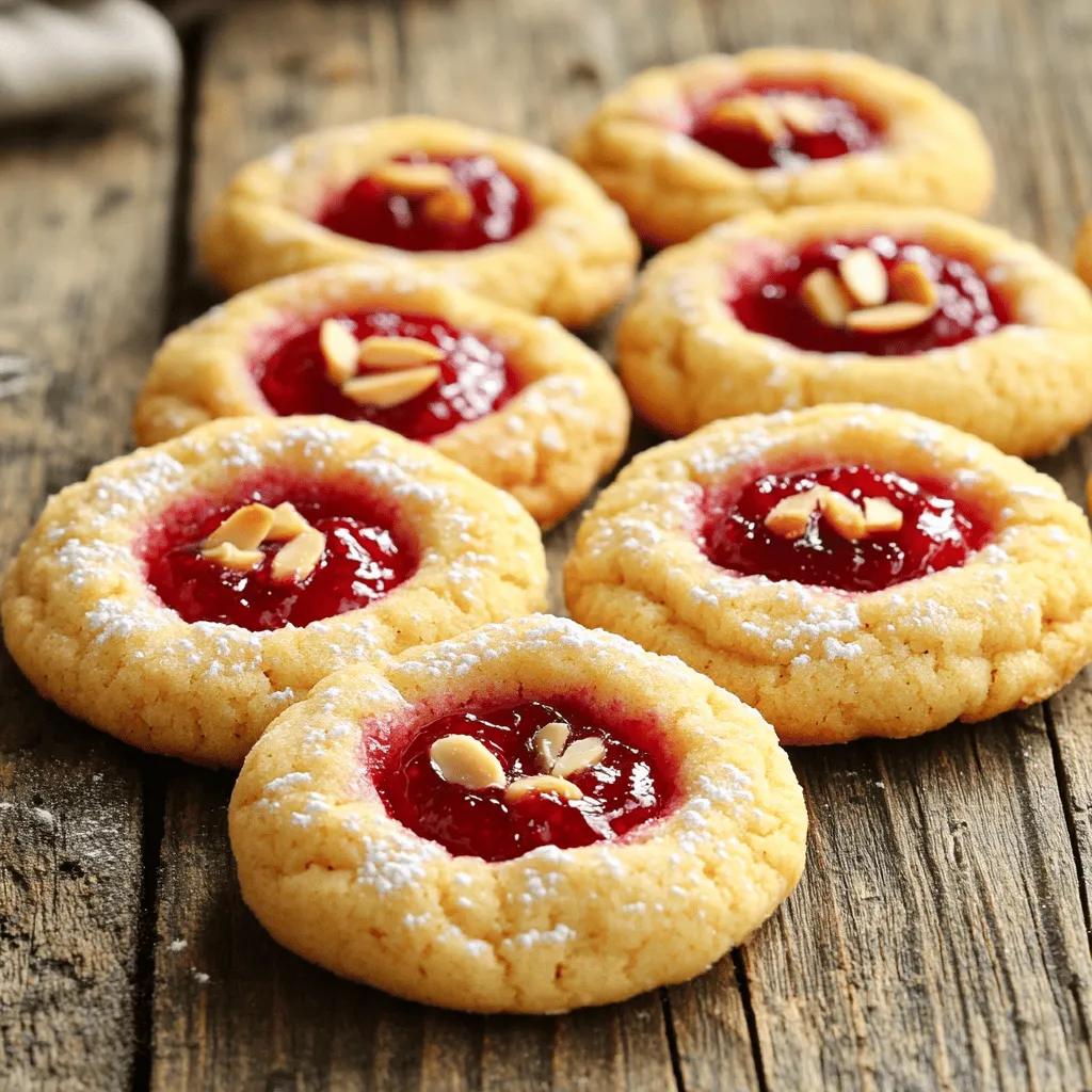 Für die Himbeer-Almond-Zagleft Cookies brauchen wir einige einfache Zutaten. Hier sind die Hauptkomponenten: - 225 g ungesalzene Butter, weich - 90 g Puderzucker - 1 Teelöffel Mandelaroma - 250 g Weizenmehl - 1/2 Teelöffel Salz - 120 g Himbeermarmelade - 30 g fein gehackte Mandeln (optional) - 1/4 Teelöffel Vanillearoma - Zusätzlicher Puderzucker zum Bestäuben (optional) Diese Zutaten geben den Keksen ihren tollen Geschmack und die schöne Textur. Die Mengenangaben sind wichtig für das Rezept. Wenn du weniger Kekse machen möchtest, kannst du die Mengen halbieren. Bei der Butter kannst du auch Margarine verwenden. Das gibt den Keksen eine ähnliche Konsistenz. Anstelle von Himbeermarmelade kannst du auch andere Sorten wie Erdbeere oder Aprikose verwenden. Wenn du die Mandeln nicht magst, lass sie einfach weg. Die Kekse schmecken auch ohne sehr gut. Hochwertige Zutaten machen einen großen Unterschied. Verwende frische Butter, gerne aus der Region. Das hebt den Geschmack. Achte auch auf die Marmelade. Eine gute Qualität macht die Kekse leckerer. Bio-Marmelade hat oft intensiveren Geschmack. Wenn du Mandeln hinzufügst, wähle rohe Mandeln. Diese haben mehr Aroma. Frisches Mehl ist ebenfalls wichtig. Es sollte nicht alt oder ranzig sein. Mit diesen Tipps kannst du die besten Himbeer-Almond-Zagleft Cookies backen. Heize den Ofen auf 175°C vor. Lege ein Backblech mit Backpapier aus. Das Backpapier hilft, die Kekse nicht festzukleben. Achte darauf, dass der Ofen gut vorgeheizt ist. So backen die Kekse gleichmäßig und bekommen die perfekte Farbe. Nimm eine große Schüssel. Schlage die weiche Butter mit dem Puderzucker schaumig. Die Masse sollte leicht und fluffig sein. Füge das Mandelaroma hinzu und mische alles gut. In einer separaten Schüssel vermenge das Mehl mit dem Salz. Gib die trockenen Zutaten langsam zur Buttermischung. Rühre nur so lange, bis alles gut vermischt ist. Nimm einen Esslöffel Teig und forme eine Kugel. Lege jede Kugel auf das Backblech mit genügend Platz. Drücke mit deinem Daumen eine Mulde in die Mitte jeder Kugel. Fülle die Mulde mit Himbeermarmelade. Wenn du magst, streue die gehackten Mandeln um die Kante. Backe die Kekse 12-15 Minuten, bis die Ränder goldbraun sind. Lass die Kekse auf dem Backblech 5 Minuten abkühlen. Danach auf ein Gitter legen, um vollständig abzukühlen. Nach Wunsch mit Puderzucker bestäuben. Ein häufiger Fehler ist, die Butter zu kalt zu verwenden. Weiche Butter hilft, die Kekse fluffig zu machen. Ein weiterer Fehler ist das Überschlagen des Teigs. Rühren Sie nur so lange, bis alles gut vermischt ist. Zu viel Rühren kann die Kekse hart machen. Achten Sie auch darauf, die Ofentemperatur genau einzuhalten. Ein zu heißer Ofen kann die Kekse verbrennen. Der Teig sollte weich, aber nicht klebrig sein. Wenn er zu trocken ist, fügen Sie einen Teelöffel Wasser hinzu. Ein guter Tipp ist, den Teig vor dem Formen eine halbe Stunde in den Kühlschrank zu stellen. Das macht das Rollen einfacher. Die Konsistenz ist wichtig für die schöne Form der Kekse. Um die Aromen zu verstärken, verwenden Sie hochwertiges Mandelaroma. Fügen Sie zusätzlich Vanillearoma hinzu, um den Geschmack zu vertiefen. Für einen besonderen Crunch können Sie die gehackten Mandeln gleichmäßig im Teig verteilen. Wenn Sie möchten, fügen Sie etwas Zimt hinzu. Das gibt den Keksen eine warme Note und macht sie noch leckerer. {{image_4}} Wenn Sie keine Himbeermarmelade mögen, probieren Sie andere Fruchtaufstriche. Erdbeermarmelade bietet einen süßen Geschmack. Aprikosenmarmelade bringt eine fruchtige Frische. Sogar Pflaumenmarmelade kann eine interessante Wahl sein. Diese Optionen bringen neue Geschmäcker in die Kekse. Sie können auch Marmelade selbst machen, wenn Sie Lust haben. Frische Früchte sind eine tolle Idee. Verwenden Sie pürierte Früchte mit etwas Zucker. Das Ergebnis ist frisch und lecker. Himbeer-Almond-Zagleft Cookies sind vielseitig. Fügen Sie gehackte Nüsse hinzu. Mandeln, Walnüsse oder Pistazien geben einen schönen Crunch. Schokoladenstückchen sind immer eine gute Wahl. Sie bringen eine süße Note. Kokosflocken können auch einen tollen Geschmack hinzufügen. Wenn Sie mehr Fruchtigkeit möchten, probieren Sie frische Beeren. Legen Sie diese direkt auf die Marmelade. Die Kekse sind dann noch ansprechender. Für glutenfreie Kekse verwenden Sie glutenfreies Mehl. Das sorgt für die gleiche Konsistenz. Achten Sie darauf, die richtige Mischung zu wählen. Für vegane Kekse ersetzen Sie die Butter durch pflanzliche Margarine. Verwenden Sie auch einen veganen Fruchtaufstrich. Es gibt viele leckere Optionen. Die Kekse bleiben trotzdem weich und köstlich. Diese Anpassungen machen das Rezept für alle zugänglich. Egal ob glutenfrei oder vegan, jeder kann genießen! Um die besten Ergebnisse zu erzielen, lagern Sie die Himbeer-Almond-Zagleft Cookies an einem kühlen, trockenen Ort. Ein luftdichter Behälter hilft, die Kekse frisch zu halten. Vermeiden Sie direkte Sonneneinstrahlung, da dies die Kekse austrocknen kann. Stellen Sie sicher, dass die Kekse vollständig abgekühlt sind, bevor Sie sie lagern. So bleibt die Textur weich und lecker. Die Kekse bleiben bei richtiger Lagerung etwa eine Woche frisch. Wenn Sie die Kekse in einem luftdichten Behälter aufbewahren, bleiben sie länger weich. Achten Sie darauf, regelmäßig nach Anzeichen von Trockenheit oder Schimmel zu sehen. Wenn die Kekse beginnen, hart zu werden, können Sie sie leicht aufbacken, um ihre Frische zu beleben. Wenn Sie die Kekse länger aufbewahren möchten, können Sie sie einfrieren. Lassen Sie die Kekse zuerst vollständig abkühlen. Legen Sie sie dann in einem luftdichten Behälter oder Gefrierbeutel zusammen. So bleiben sie bis zu drei Monate frisch. Zum Auftauen lassen Sie die Kekse einfach bei Raumtemperatur stehen. Sie können sie auch kurz im Ofen aufwärmen, um die Frische zurückzubringen. Du kannst die Butter durch pflanzliche Margarine ersetzen. Achte darauf, dass die Margarine weich ist. Kokosöl ist auch eine gute Wahl. Verwende 1:1 für den Austausch. Das gibt den Keksen eine andere Note. Ja, du kannst die Kekse im Voraus machen. Bereite den Teig vor und forme die Kugeln. Lege sie auf ein Backblech und friere sie ein. Wenn du sie später backen möchtest, nimm sie einfach heraus. Lass sie etwas auftauen und fülle sie dann mit Marmelade. Wenn der Teig zu weich ist, füge etwas mehr Mehl hinzu. Beginne mit einem Esslöffel. Ist der Teig zu fest? Ein wenig Wasser oder Milch hilft. Achte darauf, die Konsistenz gut zu mischen. Sie sollte formbar, aber nicht klebrig sein. In diesem Artikel habe ich die Zutaten und Zubereitung von Himbeer-Almond-Zagleft Cookies erklärt. Wir haben über die Hauptzutaten, Tipps für hochwertige Produkte und eine einfache Schritt-für-Schritt-Anleitung gesprochen. Zudem findest du Ratschläge zur Vermeidung häufiger Fehler und Varianten, die an spezielle Ernährungsbedürfnisse angepasst sind. Nutze diese Infos, um deine eigenen köstlichen Kekse zu backen. Am Ende sind frische Kekse eine tolle Belohnung für deine Mühe. Lass deiner Kreativität freien Lauf und genieße das Backen!