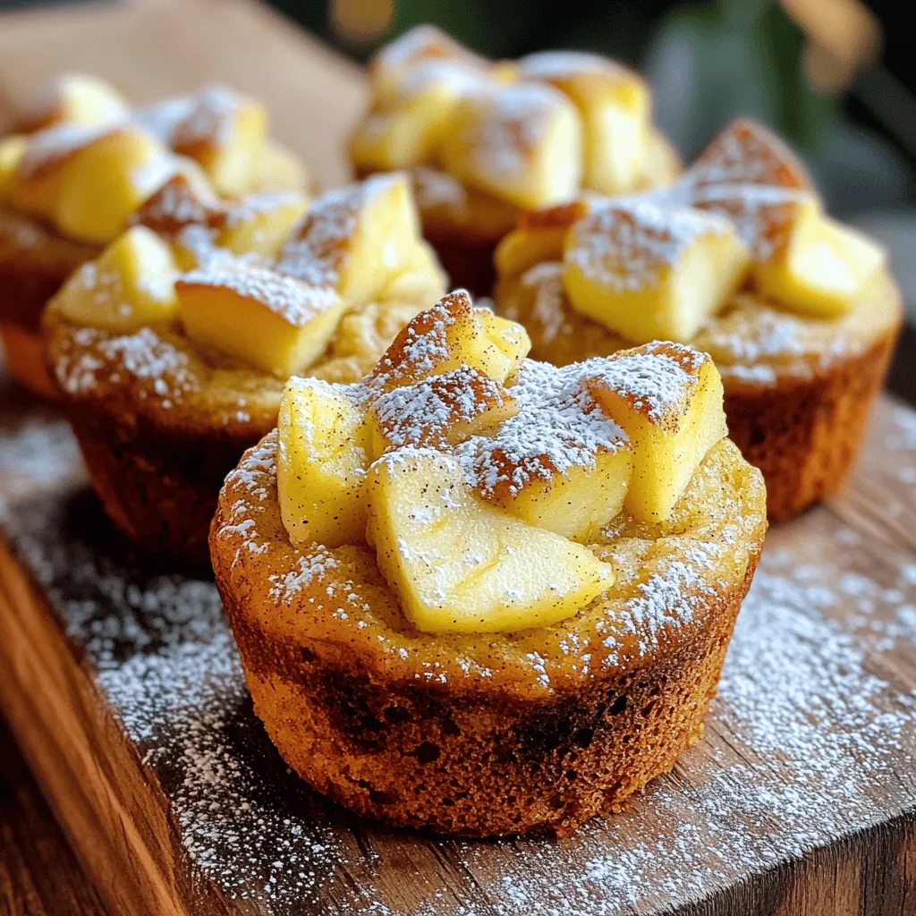 Für diese köstlichen Muffins brauchen wir: - 1/2 Tasse ungesalzene Butter (zum Bronzer) - 1 Tasse Weizenmehl - 1/2 Tasse Vollkornmehl - 1 Teelöffel Backpulver - 1/2 Teelöffel Natron - 1/2 Teelöffel Salz - 1 Teelöffel gemahlener Zimt - 1/2 Teelöffel Muskatnuss - 3/4 Tasse brauner Zucker, fest gepackt - 1/4 Tasse weißer Zucker - 2 große Eier - 1 Teelöffel Vanilleextrakt - 1/2 Tasse griechischer Joghurt - 1 großer Apfel, geschält, entkernt und gewürfelt - 1/2 Tasse Walnüsse oder Pekannüsse, gehackt (optional) Die optionalen Zutaten geben den Muffins mehr Textur und Geschmack. Du kannst diese hinzufügen: - 1/2 Tasse gehackte Walnüsse oder Pekannüsse - 1/2 Tasse Schokoladenstückchen für eine süße Note - 1/4 Tasse getrocknete Cranberries für einen fruchtigen Kick Granny Smith Äpfel sind ideal für diese Muffins. Sie sind süß und sauer zugleich. Diese Äpfel geben den Muffins einen tollen Geschmack. Du kannst auch andere Äpfel verwenden, aber Granny Smith sorgt für den besten Genuss. Weitere gute Optionen sind Honeycrisp oder Fuji. Diese Sorten bringen eine schöne Süße mit. Um die Brown Butter zu machen, nimm eine Pfanne. Stelle die Pfanne auf mittlere Hitze. Füge die ungesalzene Butter hinzu. Rühre die Butter oft um. Nach etwa 5 bis 7 Minuten wird sie schäumen. Die Butter wird goldbraun und hat einen nussigen Geruch. Nimm die Pfanne vom Herd, wenn sie fertig ist. Lass die Butter etwas abkühlen, bevor du sie verwendest. Nimm eine große Schüssel und gib das Weizenmehl, Vollkornmehl, Backpulver, Natron, Salz, Zimt und Muskatnuss hinein. Mische die trockenen Zutaten gut mit einem Schneebesen. In einer anderen großen Schüssel vermische die abgekühlte Brown Butter, den braunen Zucker und den weißen Zucker. Schlage alles kräftig, bis es gut verbunden ist. Füge dann die Eier nacheinander hinzu. Rühre nach jedem Ei gut um. Danach kommt der Vanilleextrakt und der griechische Joghurt dazu. Rühre, bis die Masse glatt ist. Jetzt kannst du die trockenen Zutaten nach und nach unterheben. Sei vorsichtig, dass du nicht zu viel rührst. Nimm die gewürfelten Äpfel und die gehackten Nüsse und hebe sie unter den Teig. Nimm ein Muffinblech und lege Papierförmchen hinein oder sprühe es mit Kochspray ein. Teile den Teig gleichmäßig auf die Förmchen auf. Fülle jedes Förmchen etwa zu drei Viertel. Heize deinen Ofen auf 175°C vor. Backe die Muffins für 18 bis 20 Minuten. Ein Zahnstocher sollte sauber herauskommen, wenn du ihn in die Mitte steckst. Lass die Muffins nach dem Backen 5 Minuten in der Form abkühlen. Danach lege sie auf ein Kuchengitter, um vollständig abzukühlen. Um die besten Muffins zu backen, heize deinen Ofen auf 175°C vor. Die Backzeit beträgt 18 bis 20 Minuten. Ein Zahnstocher hilft dir, die Muffins zu testen. Stecke ihn in die Mitte. Wenn er sauber herauskommt, sind sie fertig. Lass die Muffins fünf Minuten in der Form abkühlen. Dann lege sie auf ein Kuchengitter. Ein häufiger Fehler ist, die Muffins zu lange zu backen. Das macht sie trocken. Achte darauf, die Nüsse nicht zu groß zu hacken, damit sie gleichmäßig verteilt sind. Vermeide es, den Teig zu übermixen. Einige Klumpen sind in Ordnung. Das sorgt für fluffige Muffins. Um die Muffins saftig zu halten, füge griechischen Joghurt hinzu. Er sorgt für eine feuchte Textur. Verwende frische Äpfel, am besten Granny Smith. Ihre Säure hilft, den Geschmack zu verbessern. Lagere die Muffins in einem luftdichten Behälter. So bleiben sie frisch und lecker. {{image_4}} Du kannst deine Muffins leicht aufpeppen. Füge einfach Schokoladenstückchen oder Cranberries hinzu. Diese Zutaten bringen eine süße Note. Wenn du Schokolade wählst, nutze dunkle oder Milchschokolade. Cranberries geben einen fruchtigen Kick. Mische etwa 1/2 Tasse in den Teig, wenn du die Äpfel hinzufügst. So werden die Muffins noch leckerer! Für eine glutenfreie Option, ersetze das Weizenmehl. Nutze stattdessen eine glutenfreie Mehlmischung. Diese Mischungen sind oft in Supermärkten erhältlich. Sie sind einfach zu verwenden und funktionieren gut. Achte darauf, die Menge gleich zu halten. Du kannst auch eine Mischung aus Mandelmehl und Kokosmehl ausprobieren. Diese Mehle geben einen tollen Geschmack und eine andere Textur. Um die Muffins vegan zu machen, verwende pflanzliche Butter. Statt Eier kannst du Apfelmus oder Leinsamen verwenden. Nutze 1/4 Tasse Apfelmus pro Ei oder 1 Esslöffel Leinsamen mit 3 Esslöffeln Wasser. Lass es für einige Minuten quellen. Für den Joghurt, wähle pflanzlichen Joghurt aus Soja oder Kokos. Diese einfachen Änderungen machen die Muffins vegan und lecker! Um die Muffins frisch zu halten, lege sie in einen luftdichten Behälter. Dies schützt sie vor Feuchtigkeit. Du kannst auch ein Stück Brot hinzufügen. Das Brot hilft, die Muffins weich zu halten. Lagere sie bei Raumtemperatur für bis zu drei Tage. Wenn du Muffins aufbewahren möchtest, friere sie ein. Lass sie zuerst vollständig abkühlen. Wickel jeden Muffin in Frischhaltefolie. Lege die eingewickelten Muffins in einen Gefrierbeutel. Sie halten sich bis zu drei Monate im Gefrierfach. Zum Auftauen, lasse sie bei Raumtemperatur oder in der Mikrowelle auftauen. Bakery-Style Brown Butter Apple Muffins sind am besten frisch. Nach drei Tagen können sie trocken werden. Wenn du sie richtig lagerst, bleiben sie jedoch saftig. Achte darauf, die Muffins regelmäßig zu überprüfen. So kannst du sicherstellen, dass sie nicht schimmeln oder schlecht werden. Um sicherzustellen, dass die Muffins gut aufgehen, benutze frische Backpulver und Natron. Diese Zutaten helfen, den Teig aufzulockern. Stelle sicher, dass du die Muffins nicht zu lange rührst. Zu viel Rühren macht den Teig dicht. Fülle die Muffinförmchen nur bis zu drei Vierteln. So bleibt Platz zum Aufgehen. Ja, du kannst die Nüsse weglassen. Die Muffins schmecken auch ohne sie sehr gut. Wenn du eine nussfreie Option möchtest, ersetze die Nüsse durch mehr Äpfel oder eine andere Zutat, die dir gefällt. Du kannst auch Schokoladenstückchen hinzufügen, um einen süßen Kick zu bekommen. Um die Brown Butter richtig zuzubereiten, schmelze die ungesalzene Butter in einem Topf bei mittlerer Hitze. Rühre häufig, bis die Butter eine goldbraune Farbe hat. Dies dauert etwa 5-7 Minuten. Achte darauf, dass sie nicht anbrennt. Der nussige Geruch zeigt, dass sie fertig ist. Lass die Butter leicht abkühlen, bevor du sie verwendest. In diesem Artikel haben wir die wichtigsten Zutaten für leckere Muffins besprochen. Ich habe erklärt, wie du die Brown Butter zubereitest und die Zutaten kombinierst. Tipps halfen dir, perfekte Muffins zu backen und häufige Fehler zu vermeiden. Du kannst auch Variationen ausprobieren und die Muffins richtig lagern, um ihre Frische zu sichern. Denke daran, dass einfache Änderungen große Auswirkungen haben können. Experimentiere, habe Spaß und genieße die tollen Geschmackserlebnisse!